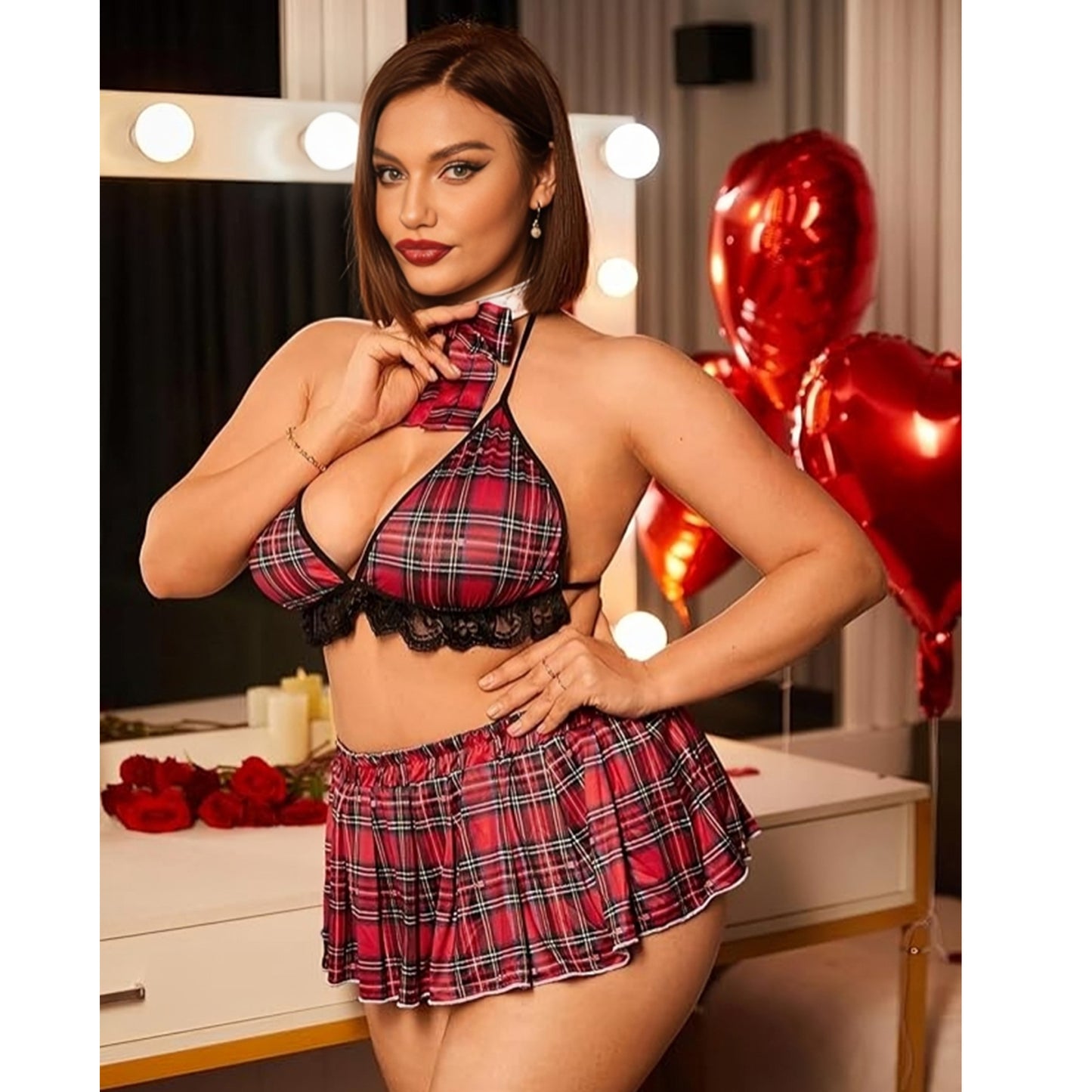 The College Diva 3 Piece Lingerie Set