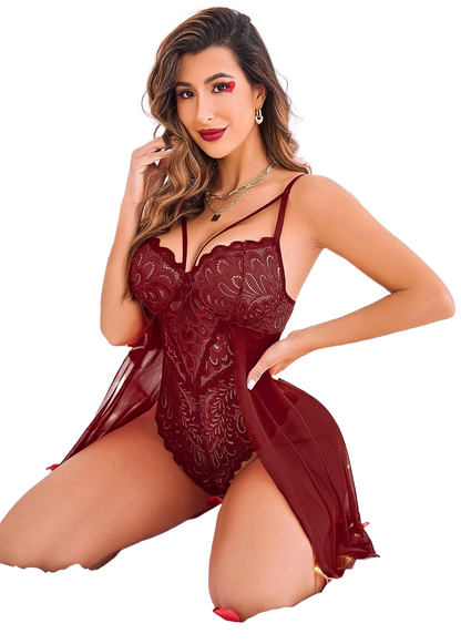 The Fluttering Fantasies Erotic Lingerie Set